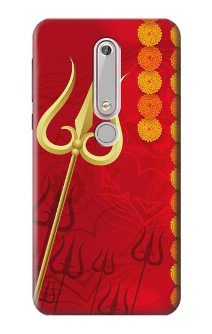 S3788 Shiv Trishul Case For Nokia 6.1, Nokia 6 2018