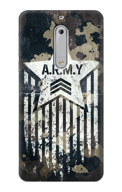 S3666 Army Camo Camouflage Case For Nokia 5