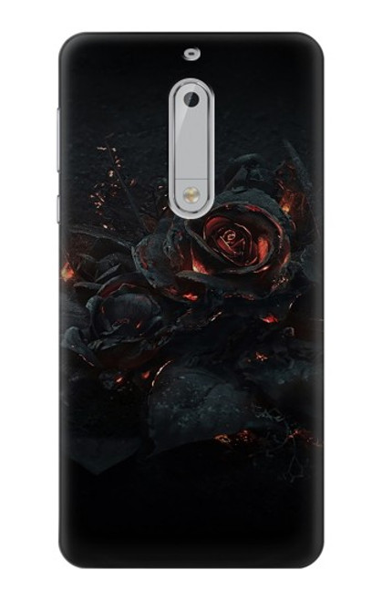 S3672 Burned Rose Case For Nokia 5