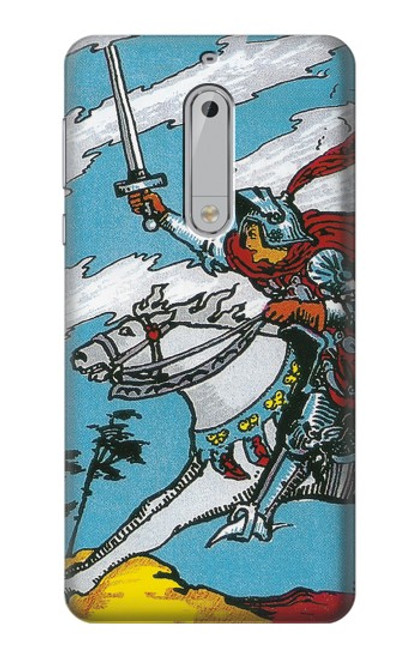 S3731 Tarot Card Knight of Swords Case For Nokia 5