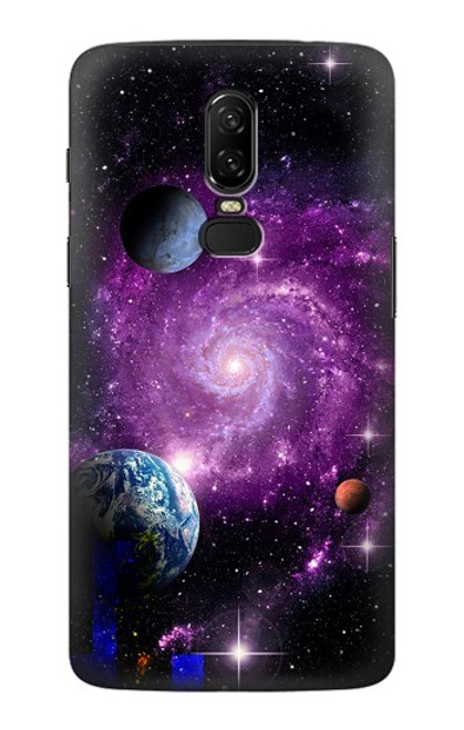 S3689 Galaxy Outer Space Planet Case For OnePlus 6