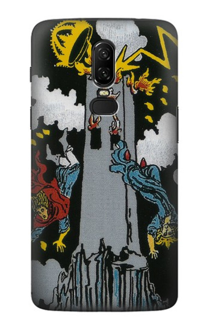 S3745 Tarot Card The Tower Case For OnePlus 6