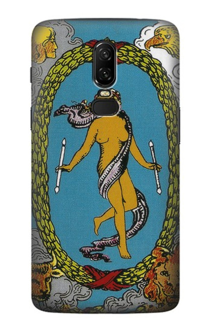 S3746 Tarot Card The World Case For OnePlus 6