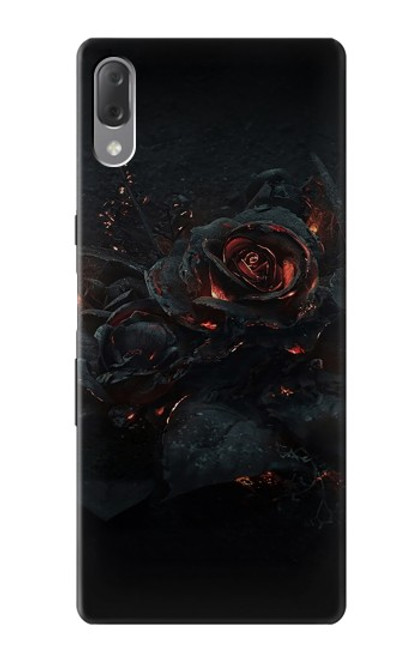 S3672 Burned Rose Case For Sony Xperia L3