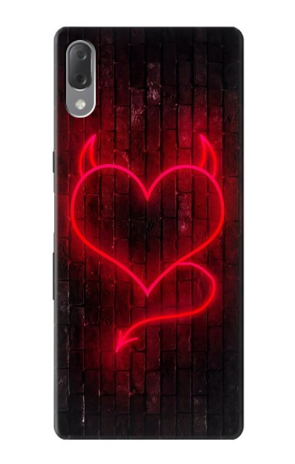 S3682 Devil Heart Case For Sony Xperia L3