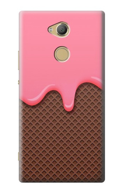 S3754 Strawberry Ice Cream Cone Case For Sony Xperia XA2 Ultra