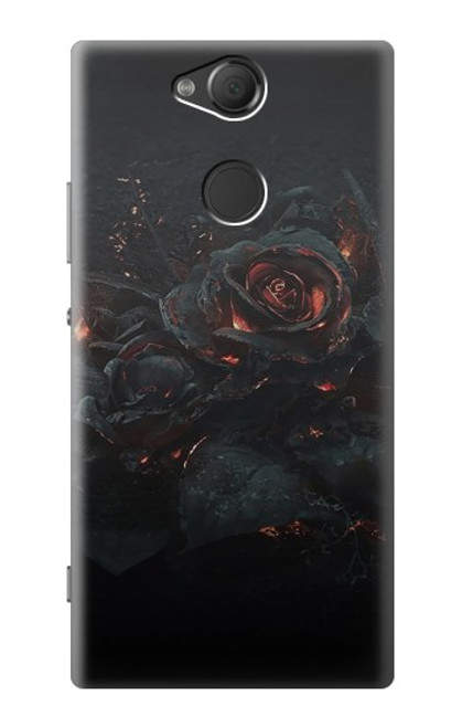 S3672 Burned Rose Case For Sony Xperia XA2