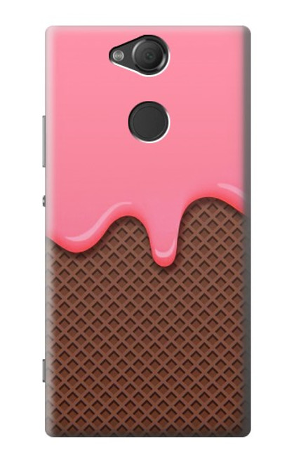 S3754 Strawberry Ice Cream Cone Case For Sony Xperia XA2