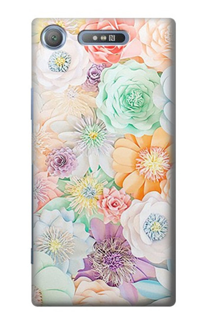 S3705 Pastel Floral Flower Case For Sony Xperia XZ1