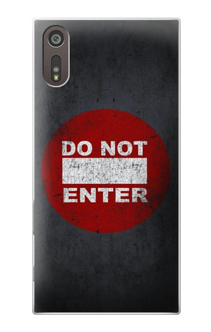 S3683 Do Not Enter Case For Sony Xperia XZ