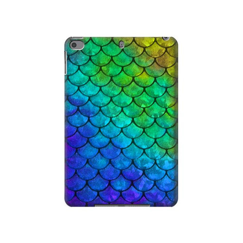 S2930 Mermaid Fish Scale Hard Case For iPad mini 4, iPad mini 5, iPad mini 5 (2019)