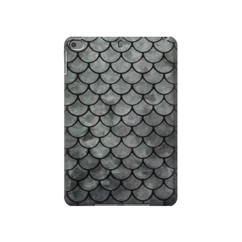 S2950 Silver Fish Scale Hard Case For iPad mini 4, iPad mini 5, iPad mini 5 (2019)