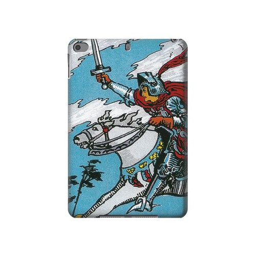 S3731 Tarot Card Knight of Swords Hard Case For iPad mini 4, iPad mini 5, iPad mini 5 (2019)