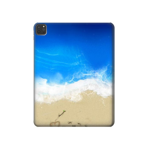 S0912 Relax Beach Hard Case For iPad Pro 11 (2021,2020,2018, 3rd, 2nd, 1st)