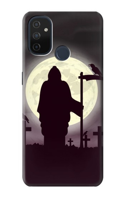 S3262 Grim Reaper Night Moon Cemetery Case For OnePlus Nord N100