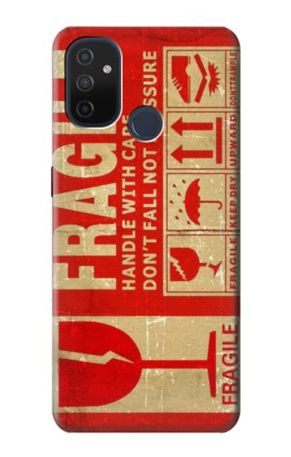 S3552 Vintage Fragile Label Art Case For OnePlus Nord N100