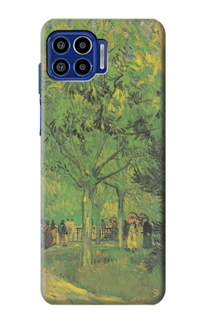 S3748 Van Gogh A Lane in a Public Garden Case For Motorola One 5G