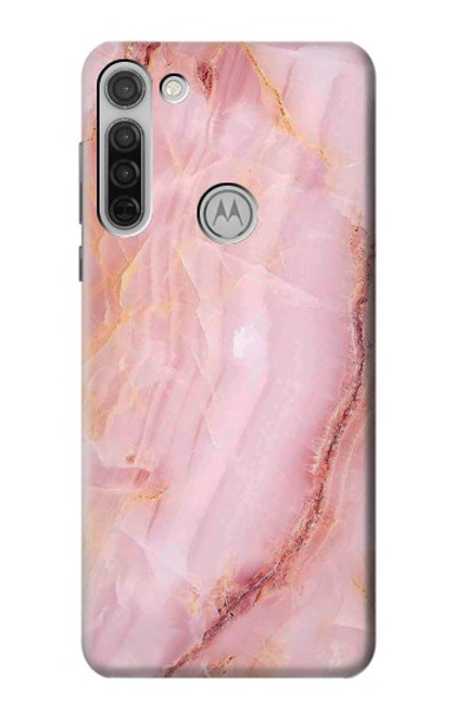 S3670 Blood Marble Case For Motorola Moto G8