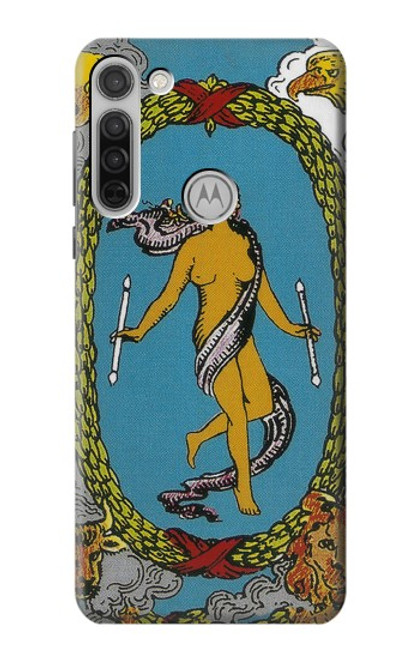 S3746 Tarot Card The World Case For Motorola Moto G8