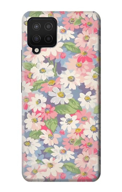 S3688 Floral Flower Art Pattern Case For Samsung Galaxy A42 5G