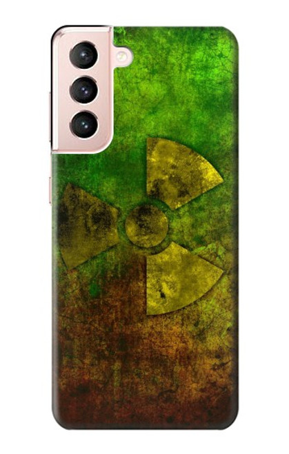 S3202 Radioactive Nuclear Hazard Symbol Case For Samsung Galaxy S21 5G