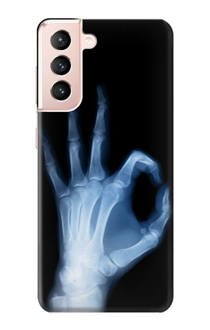 S3239 X-Ray Hand Sign OK Case For Samsung Galaxy S21 5G