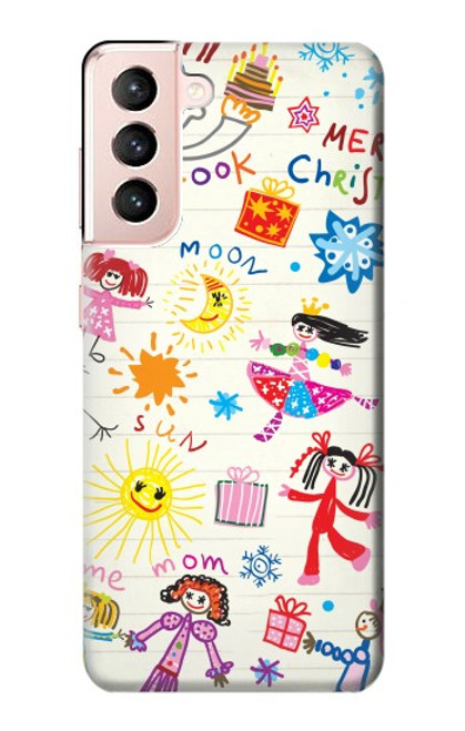 S3280 Kids Drawing Case For Samsung Galaxy S21 5G