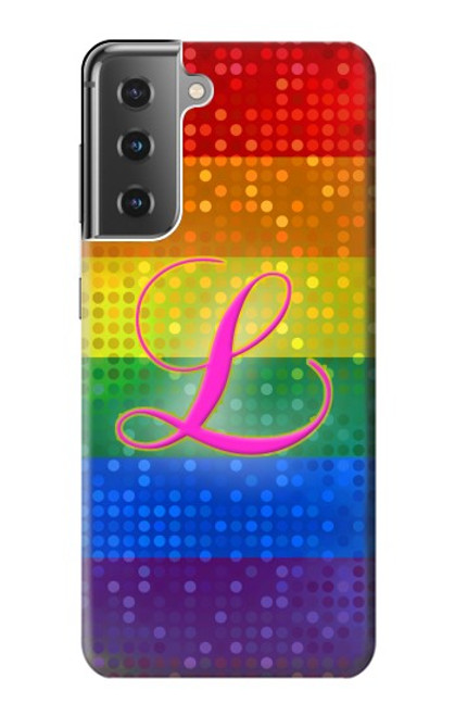 S2900 Rainbow LGBT Lesbian Pride Flag Case For Samsung Galaxy S21 Plus 5G, Galaxy S21+ 5G