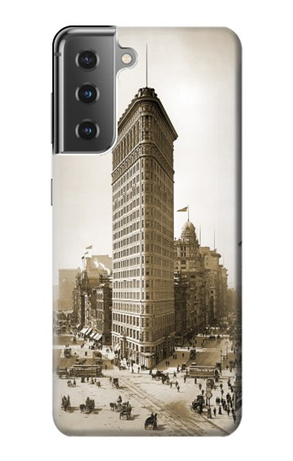 S3046 Old New York Flatiron Building Case For Samsung Galaxy S21 Plus 5G, Galaxy S21+ 5G