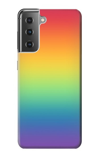 S3698 LGBT Gradient Pride Flag Case For Samsung Galaxy S21 Plus 5G, Galaxy S21+ 5G