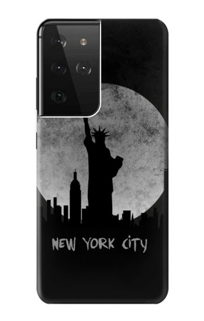 S3097 New York City Case For Samsung Galaxy S21 Ultra 5G