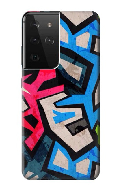 S3445 Graffiti Street Art Case For Samsung Galaxy S21 Ultra 5G