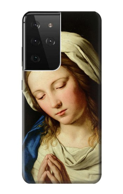 S3476 Virgin Mary Prayer Case For Samsung Galaxy S21 Ultra 5G