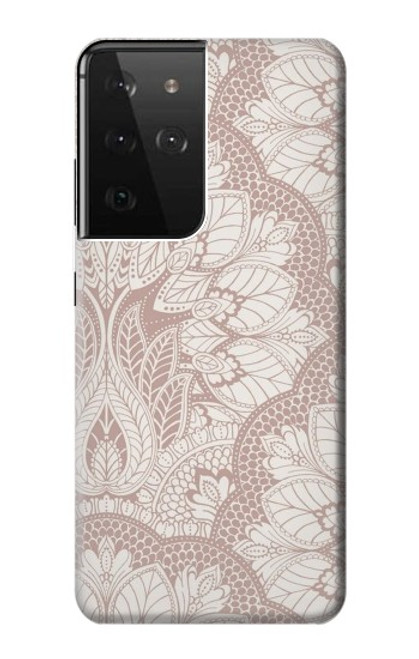 S3580 Mandal Line Art Case For Samsung Galaxy S21 Ultra 5G