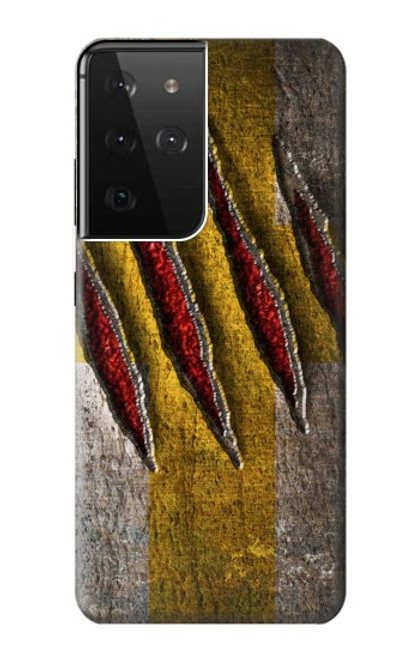 S3603 Wolverine Claw Slash Case For Samsung Galaxy S21 Ultra 5G