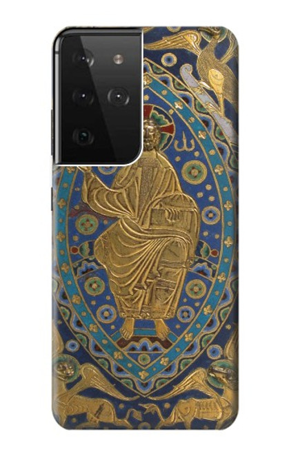 S3620 Book Cover Christ Majesty Case For Samsung Galaxy S21 Ultra 5G