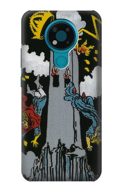 S3745 Tarot Card The Tower Case For Nokia 3.4