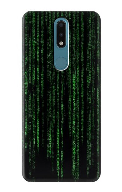 S3668 Binary Code Case For Nokia 2.4