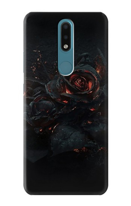 S3672 Burned Rose Case For Nokia 2.4