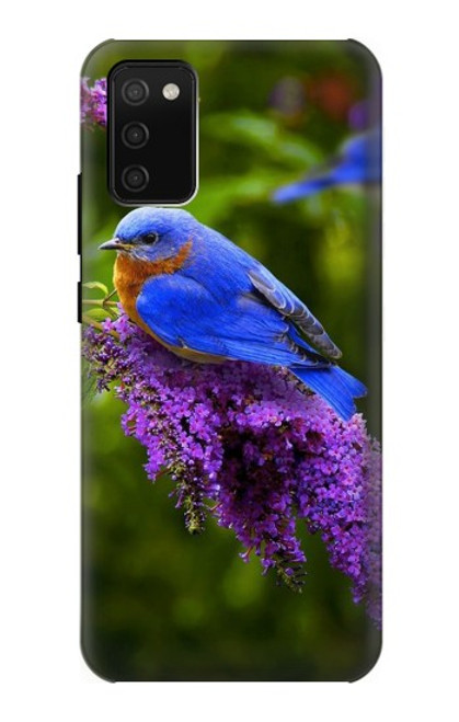 S1565 Bluebird of Happiness Blue Bird Case For Samsung Galaxy A02s, Galaxy M02s