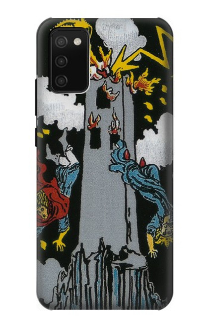 S3745 Tarot Card The Tower Case For Samsung Galaxy A02s, Galaxy M02s