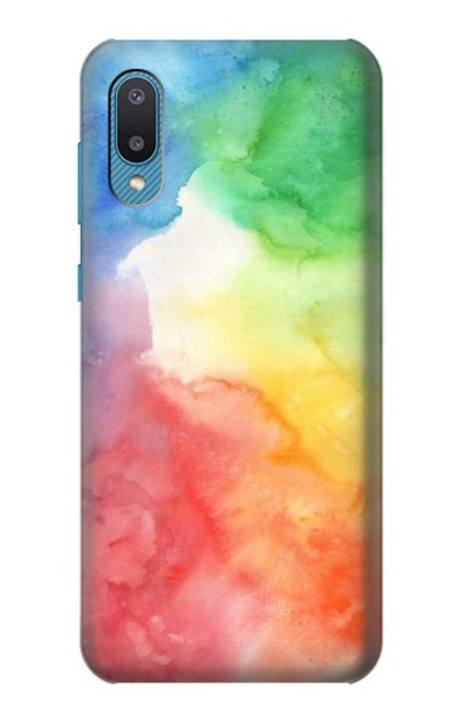 S2945 Colorful Watercolor Case For Samsung Galaxy A04, Galaxy A02, M02
