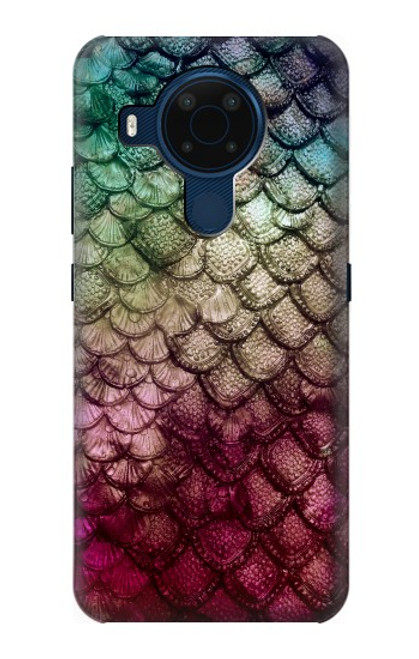 S3539 Mermaid Fish Scale Case For Nokia 5.4