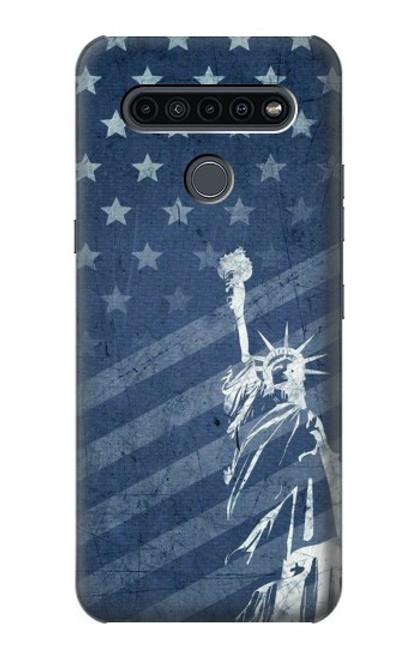 S3450 US Flag Liberty Statue Case For LG K41S