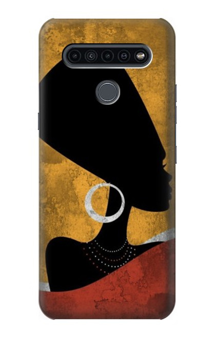 S3453 African Queen Nefertiti Silhouette Case For LG K41S