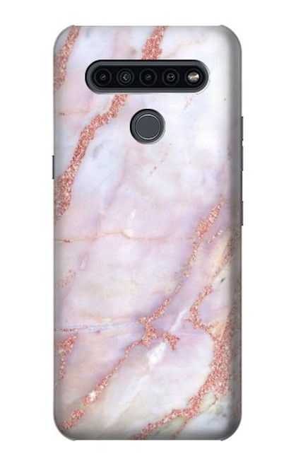 S3482 Soft Pink Marble Graphic Print Case For LG K41S