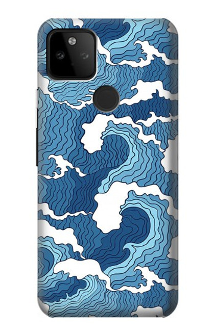 S3751 Wave Pattern Case For Google Pixel 5A 5G