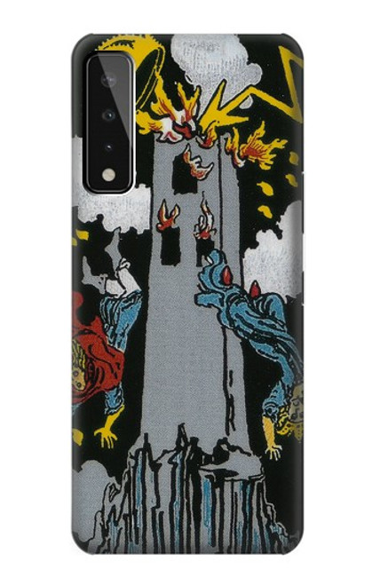 S3745 Tarot Card The Tower Case For LG Stylo 7 5G