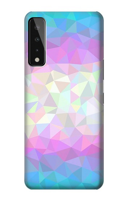 S3747 Trans Flag Polygon Case For LG Stylo 7 5G