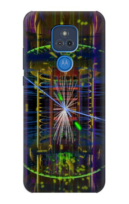 S3545 Quantum Particle Collision Case For Motorola Moto G Play (2021)